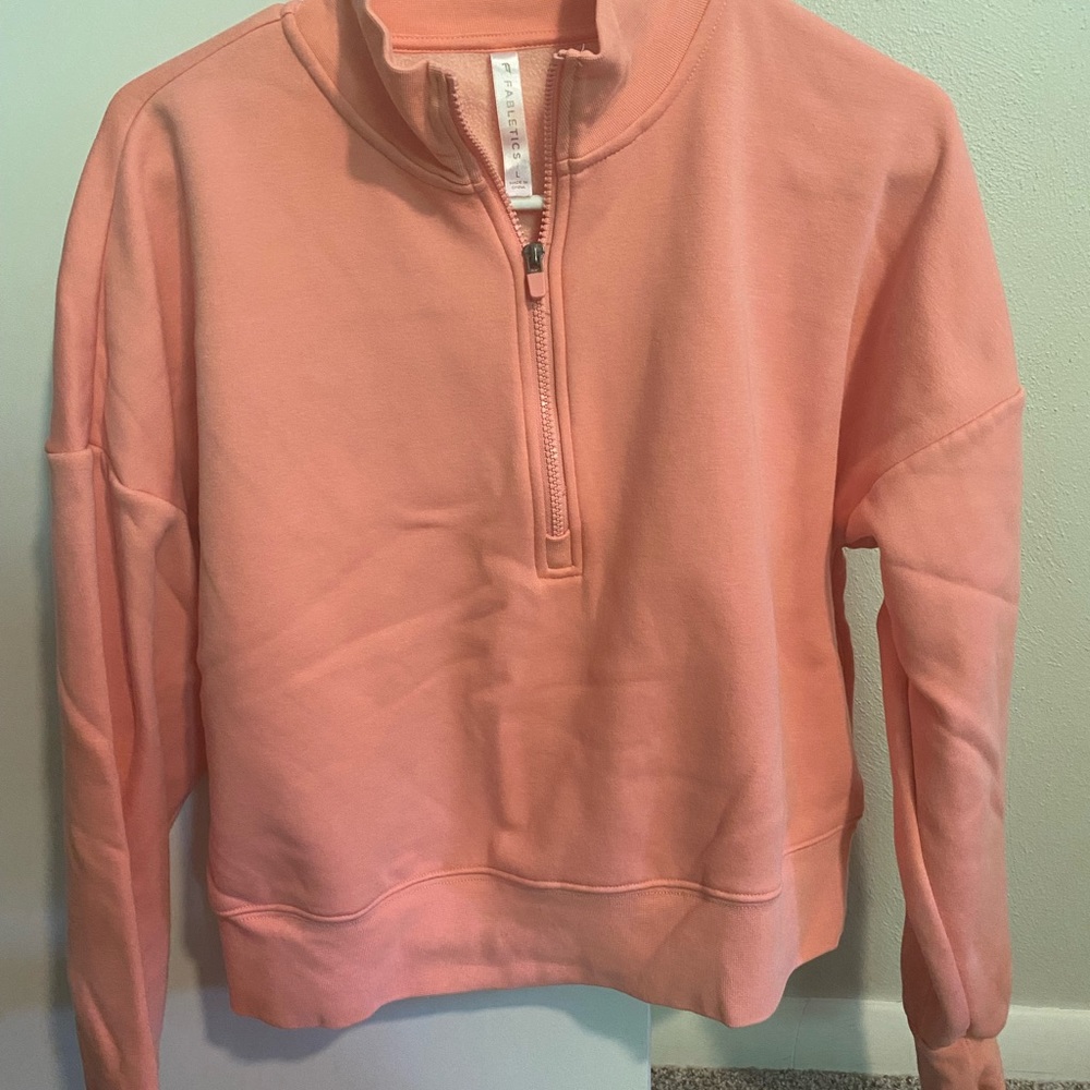 Fabletics cropped zip up